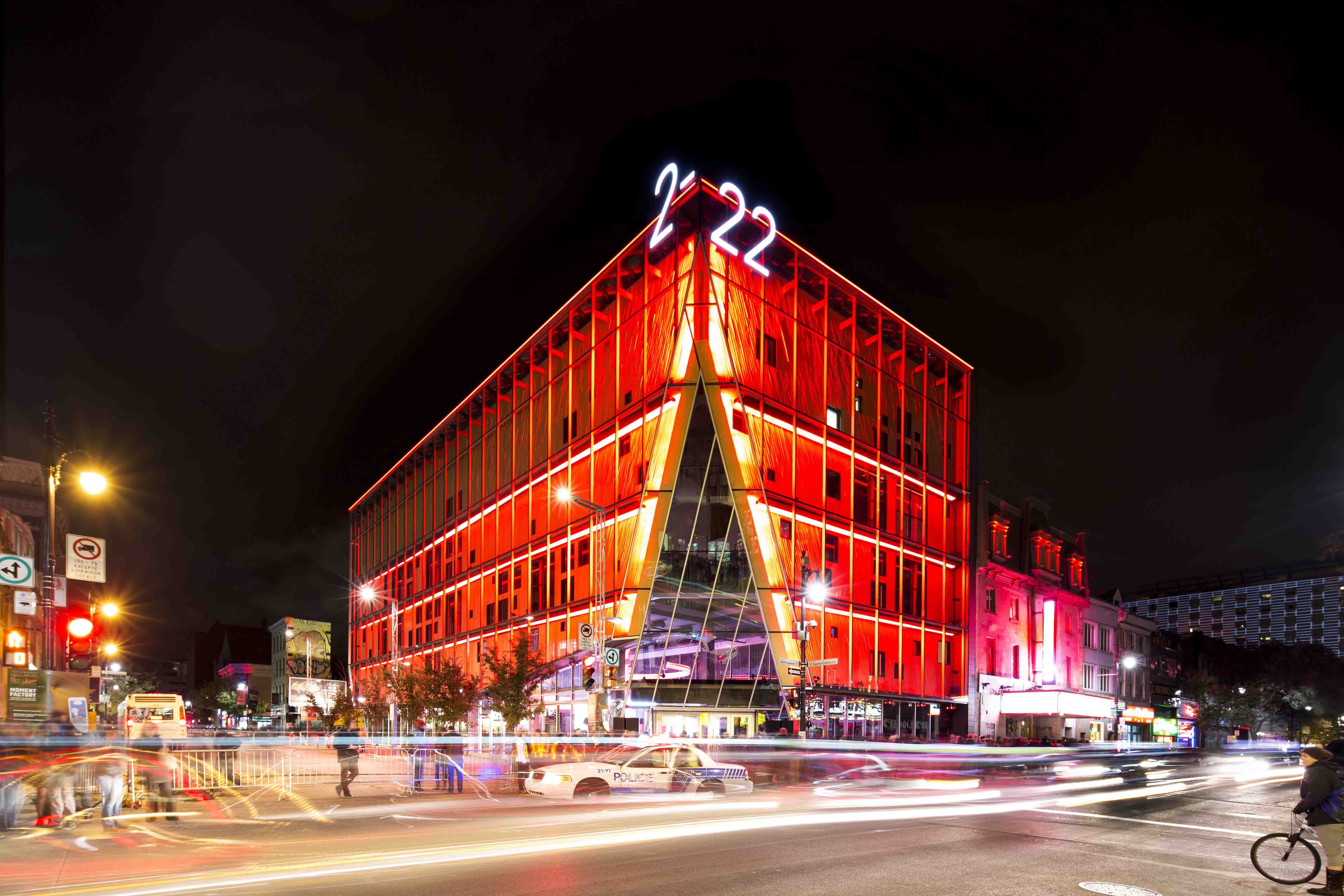 Moment Factory Gives A TechTouch To Montreal's Red Light District