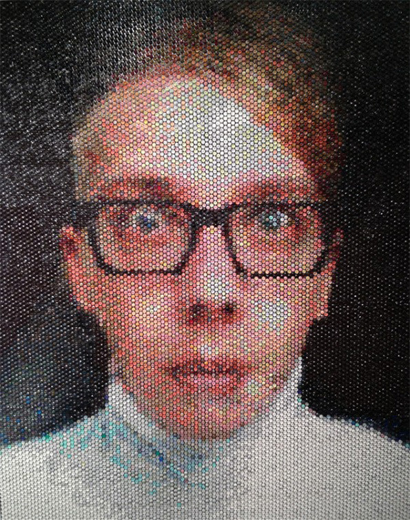 Bradley Hart Reinterprets Classical Paintings (With Bubble Wrap) The